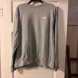 Nike Light Gray Crewneck Tee